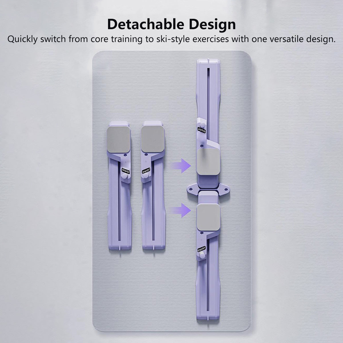 Detachable Core Trainer Board 6-in-1 Multifunctional Home Fitness Equipment Pilates Board