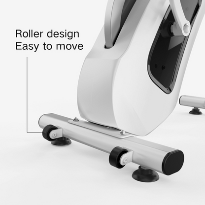 JOMO Foldable Spin Bike Compact Silent and Adjustable for Home Workout