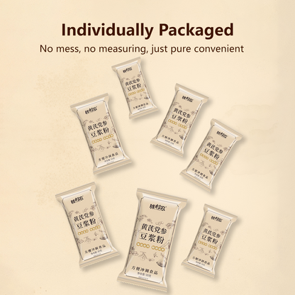 【Buy 3 Get 1 Free】Astragalus & Codonopsis Soy Milk Powder 210g (30g x 7 bags)