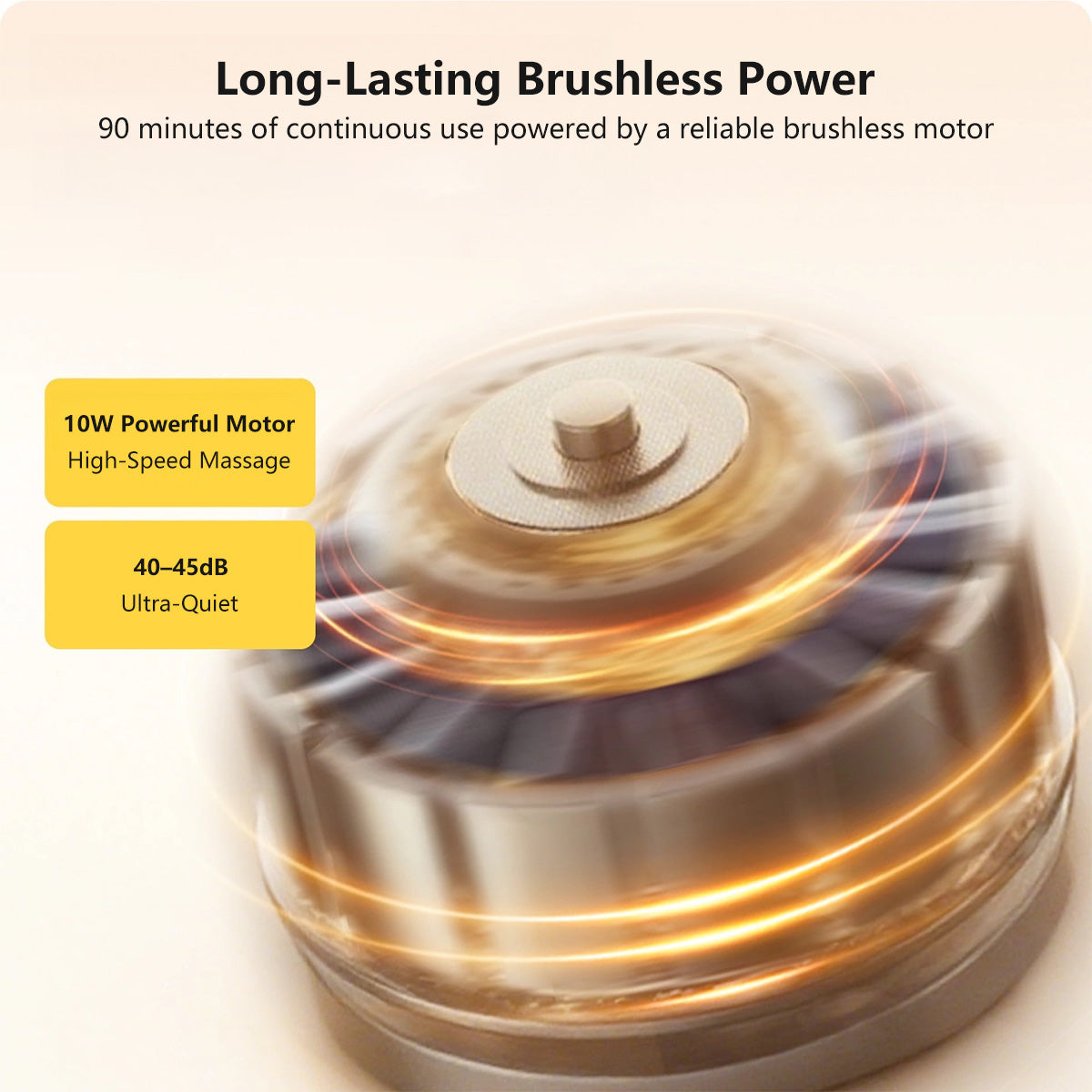 Pocket Fascia Gun Dual-Head Adjustable Speed Type-C Fast Charging Portable Mini Massager Gun