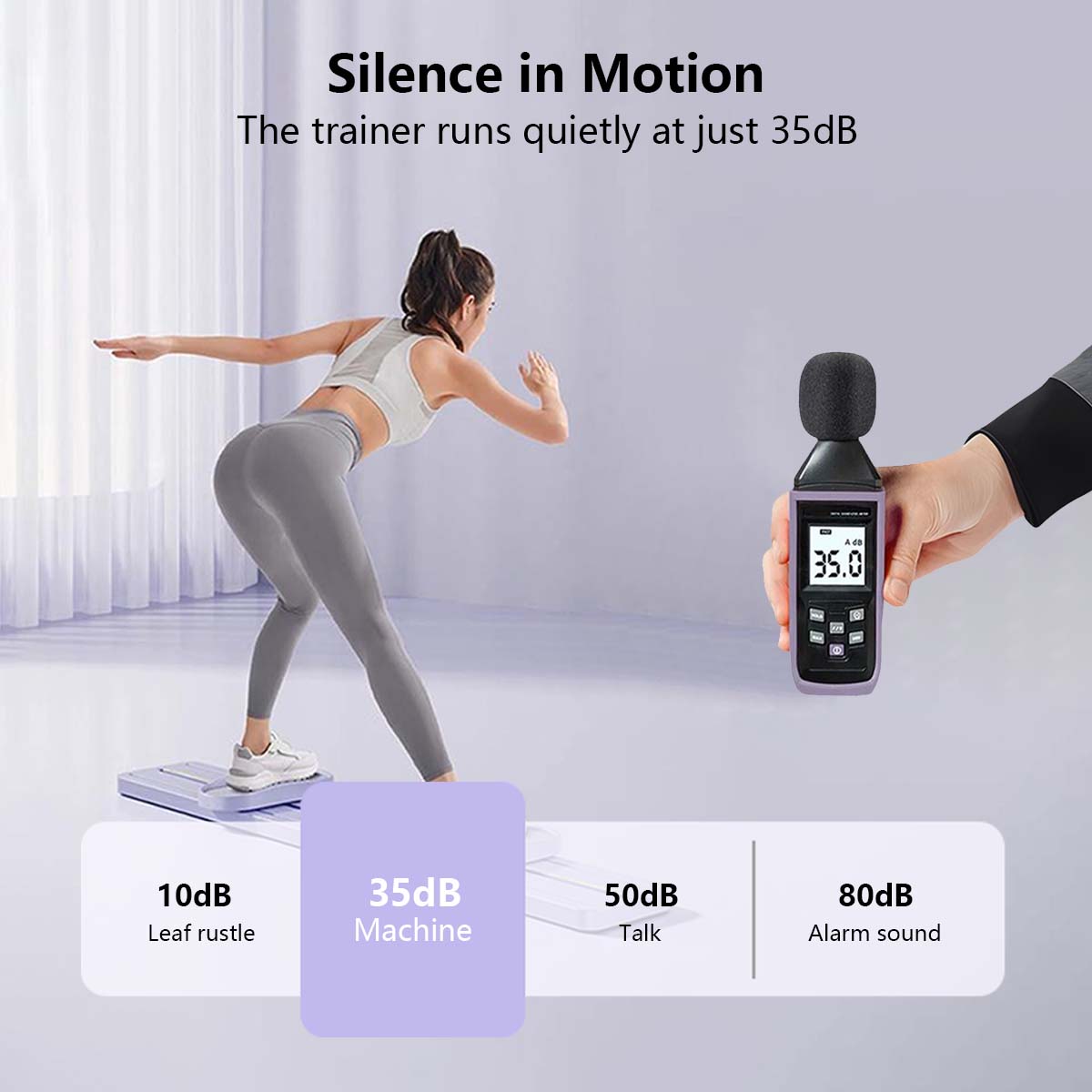 【2025 NEW】JOMO Premium Portable Ski Machine Pilates Board Home Leg Exercise/Slimming Fitness 滑雪机