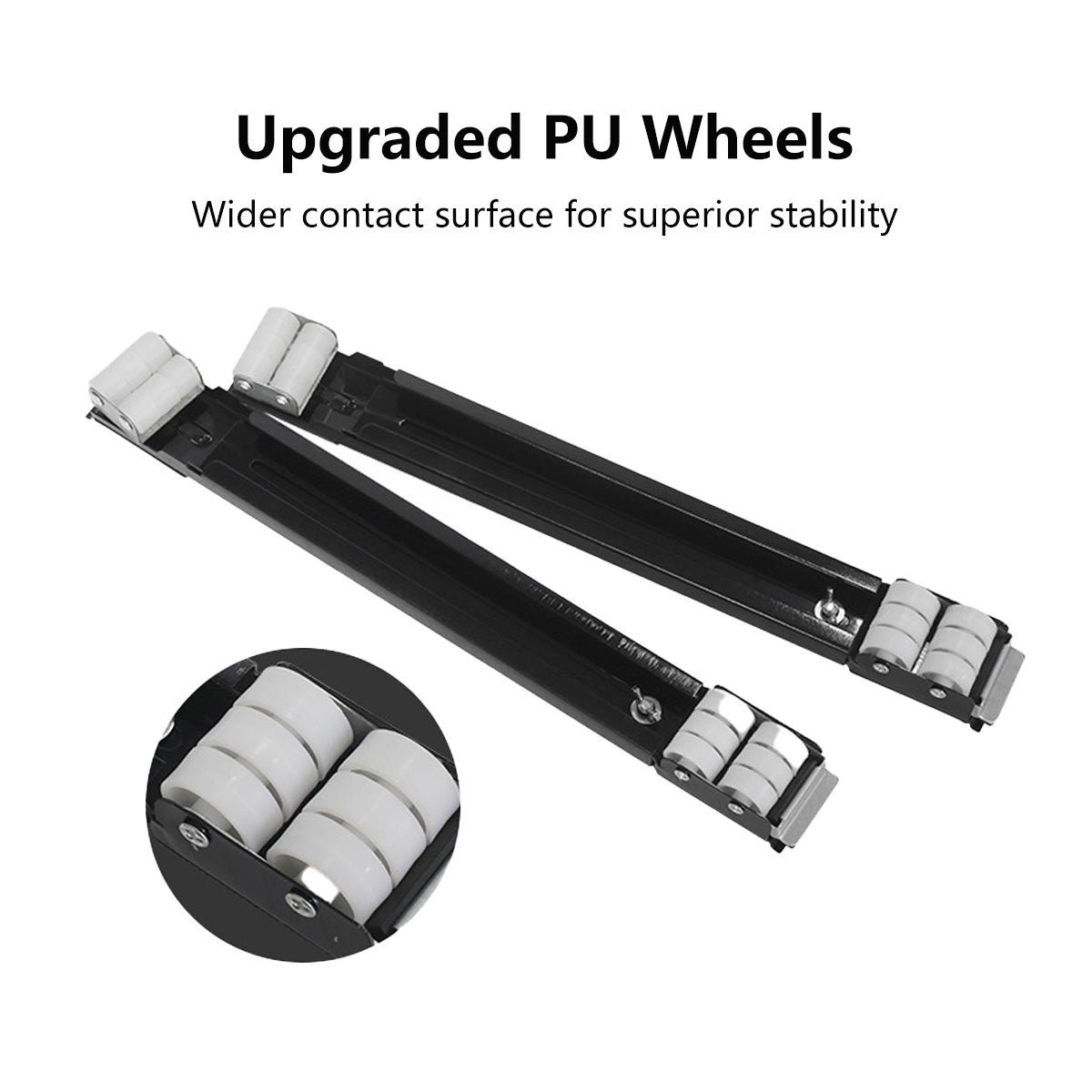 Furniture Mover 2pcs/set Adjustable Washing Machine Base Stand Trolley Fridge Base Wheel