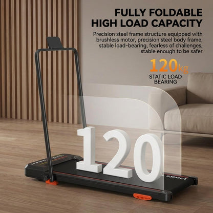 JOMO Shock Absorption Treadmill Walking Pad Foldable Home Exercise Gym Fitness