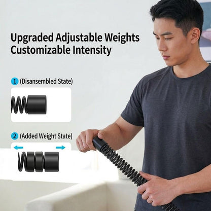 JOMO Cordless Battle Rope Home Fitness Weight Loss Workout 升级版可调节无绳战绳 | JOMO Singapore