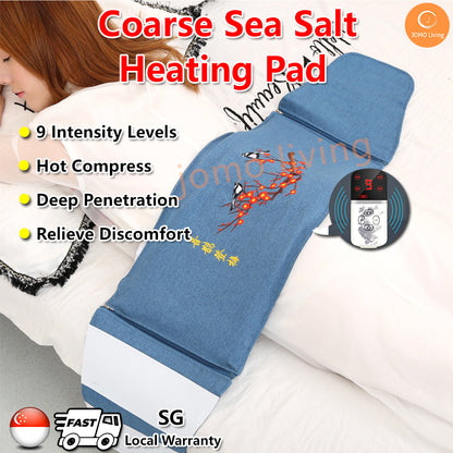 Sea Salt Heating Pad Heat Pad Wormwood Salt Massage Menstrual Pain Relief Neck Back