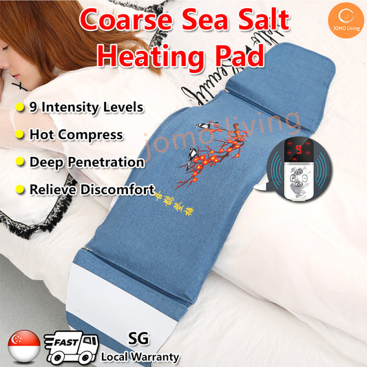 Sea Salt Heating Pad Heat Pad Wormwood Salt Massage Menstrual Pain Relief Neck Back | JOMO Singapore