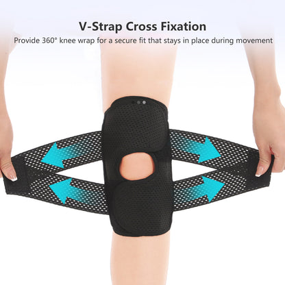 Adjustable Knee Support Brace Sport Protection Breathable Lightweight