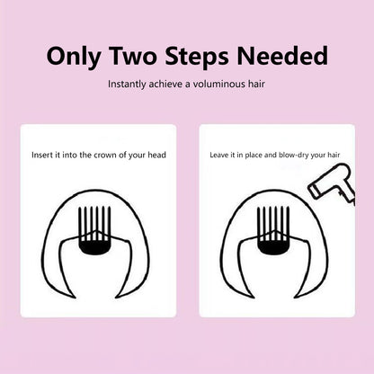 Volumizing Hair Root Clip Easy Fluffy Hair Tool for Natural Lift & Styling
