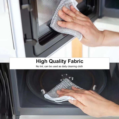 【20pcs】Multipurpose Wire Dishwashing Rags Dry and Wet Use Mesh Design