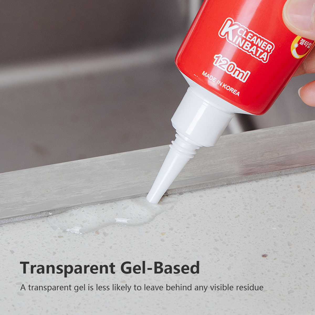KINBATA Mold Remover Gel Eliminates Stains & Stops Mold from Returning High Germ Elimination Rate (120ml)
