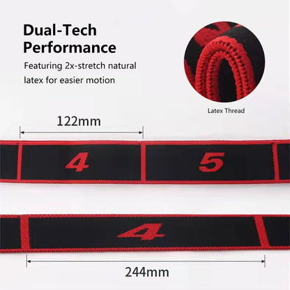 JOMO Yoga Elastic Resistance Band Full Body Workout for Glutes, Legs, Arms, Back, Yoga | JOMO Singapore