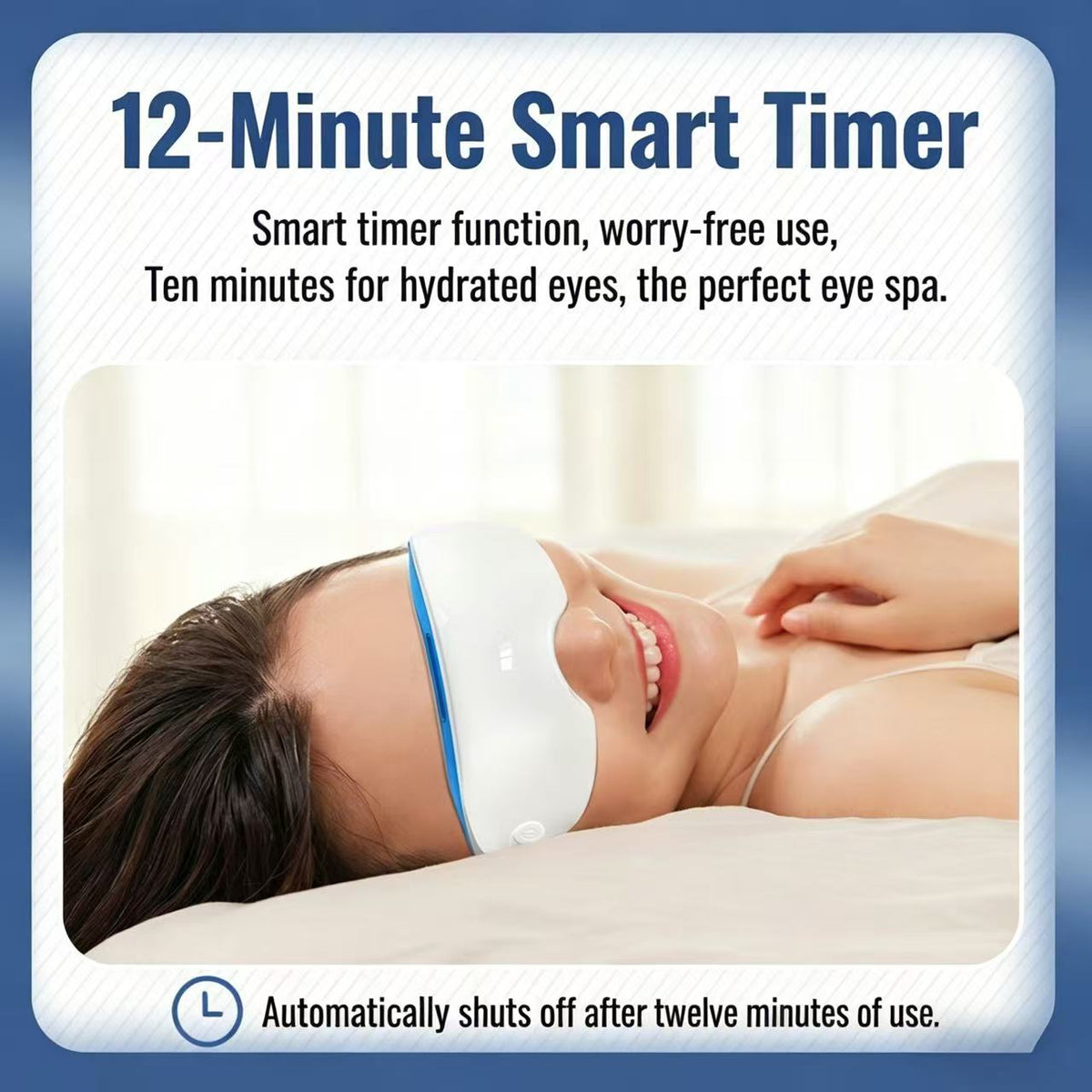 Smart Steam Eye Massager Nano Mist Hot Compress 3D Eye Care Relieve Fatigue