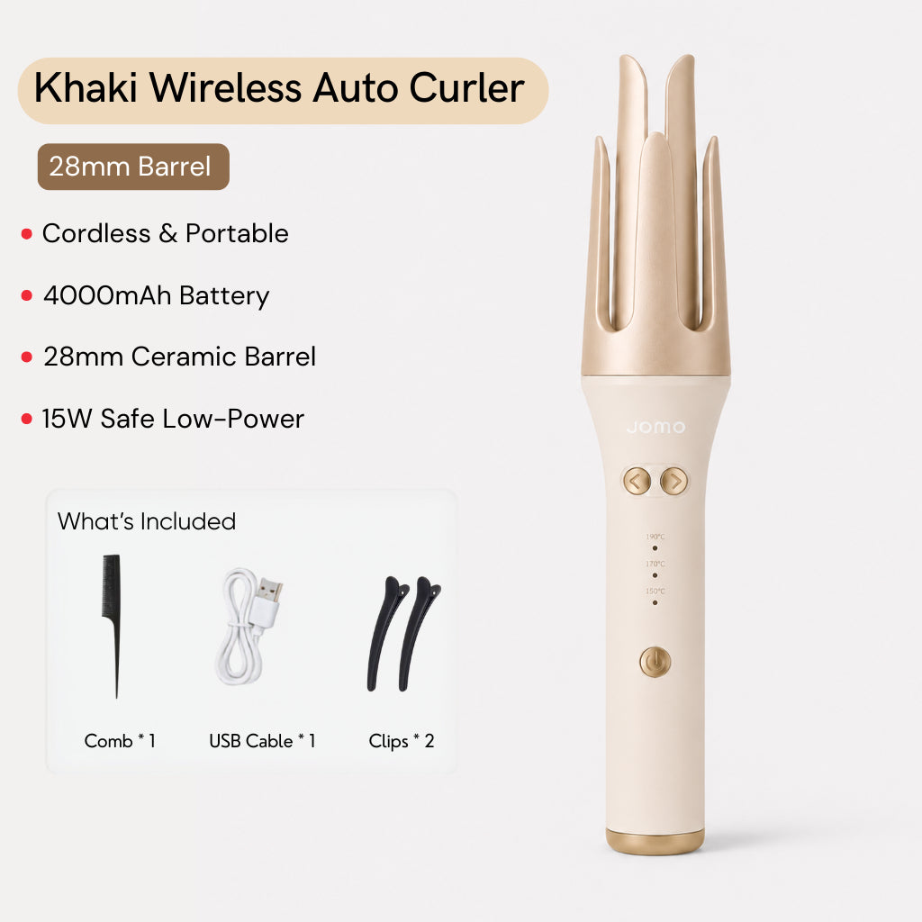 Premium Quality Auto Wireless Portable Hair Curler