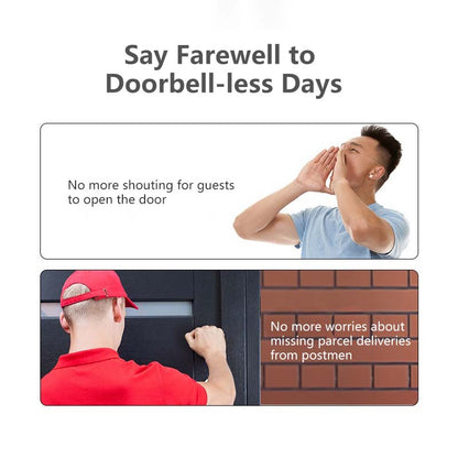 Wireless Doorbell Long Wireless Adjustable Volume