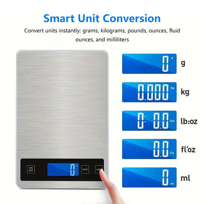 Smart Kitchen Scale Smart Unit Conversion High Precision 1g