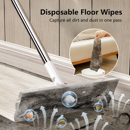 Disposable Cleaning Dry and Wet Wipes for Floor Peel and Toss Grease Duster