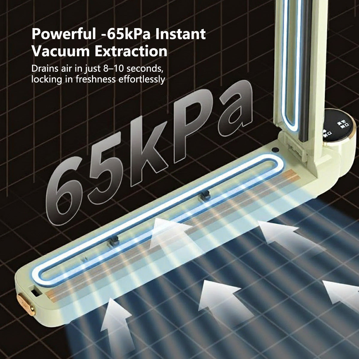 Automatic Vacuum Sealer Smart Fridge Storage Food Freshness Preserver Food Storage Saver Fast Vacuum