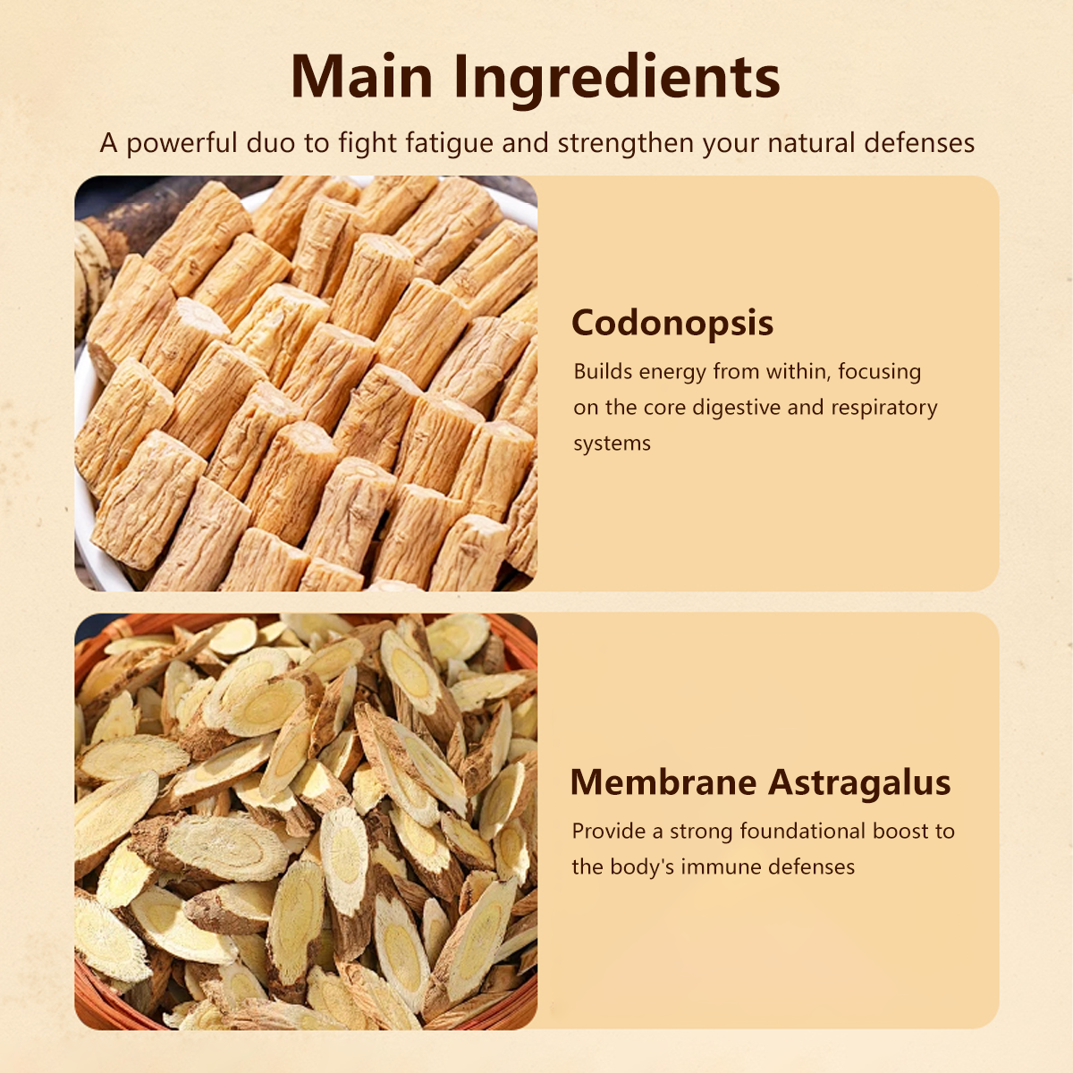 【Buy 3 Get 1 Free】Astragalus & Codonopsis Soy Milk Powder 210g (30g x 7 bags)黄芪党参豆浆粉