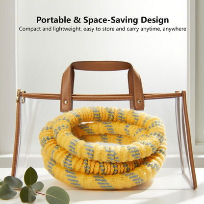 Upgraded 6th Generation Soft Spring Silent Hula Hoop Noise-Reduction
