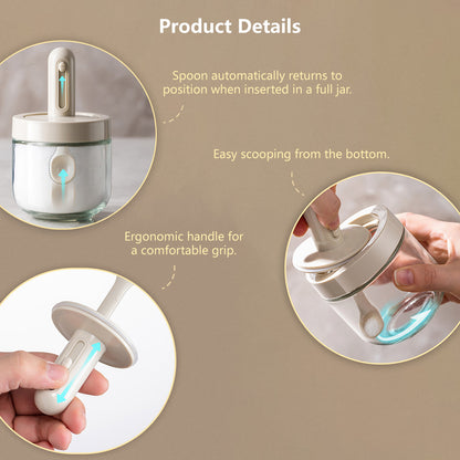 【Buy 1 Get 1 FREE at $10.90!】Expandable Spoon with Lid Seasoning Jar