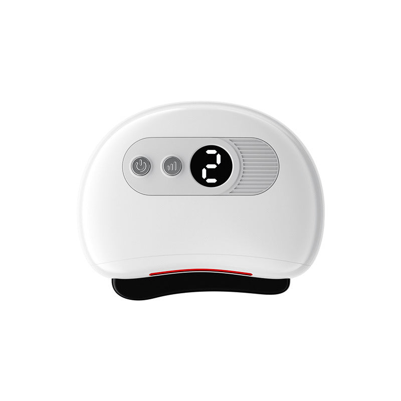 Electric GuaSha Meridian Brush Scraping Face Slimming Massage Vibration & Hot Compress Vday Gift Idea