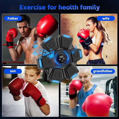 JOMO Premium Quality Music Boxing Machine Punching Bag Home Exercise | JOMO Singapore