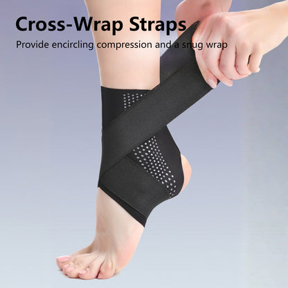 JOMO Ankle Brace Support Sprain Protection Ultra-Thin 0.1mm Straps