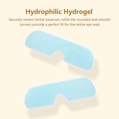 Hydrogel Cooling Eye Mask Plant Extracts Easy Applications for Tired Eyes Blurry Eyes