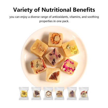 Honey Rock Sugar Cube Fruits Flower Tea (500g/pack)