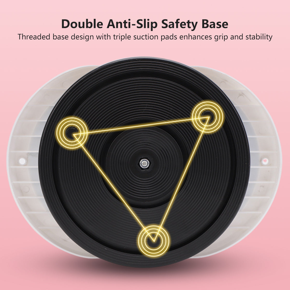 JOMO Waist Twisting Board Massage Feet and Enhance Core Strength with 3D Touch Points & Anti-Slip Base