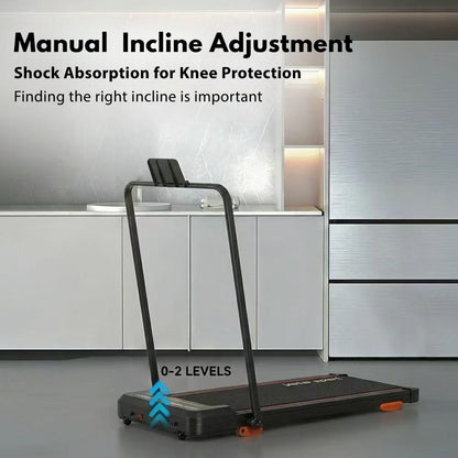 JOMO Shock Absorption Treadmill Walking Pad Foldable Home Exercise Gym Fitness