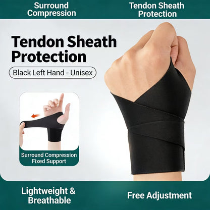 JOMO Compression Wrist Support Brace Breathable Adjustable Carpal Tunnel 护腕带 | JOMO Singapore