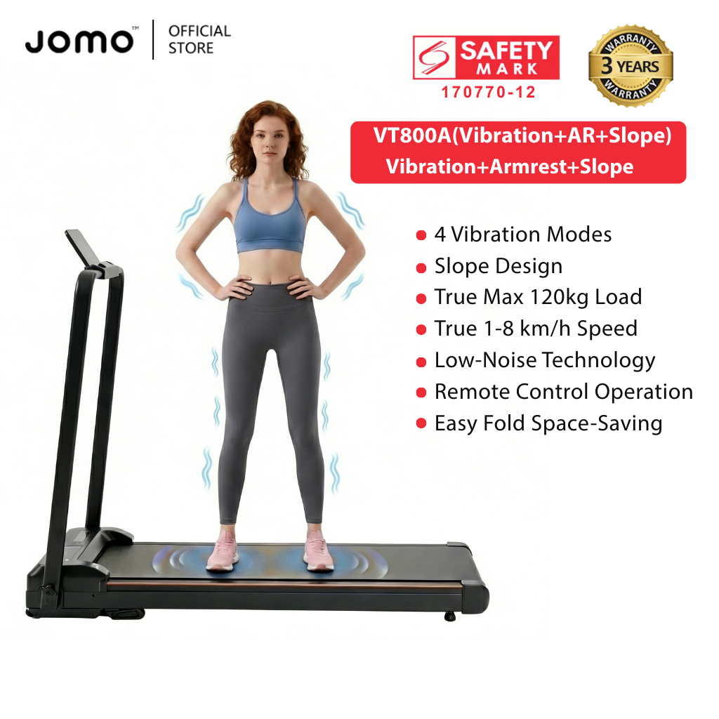 Foldable Treadmill Mini Running Walking Pad Home Gym Fitness Machine