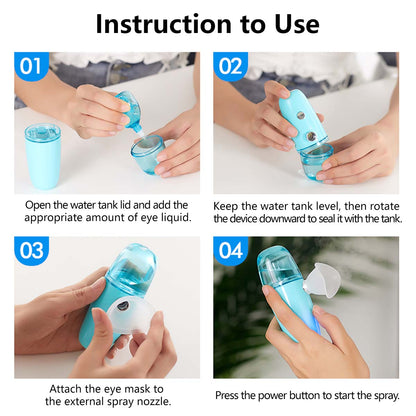 Nano Mist Hydrating Eye Device Eye Steamer
