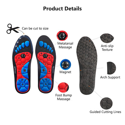 Magnetic Therapy Massage Insoles Magnetic Therapy Shoe Pad