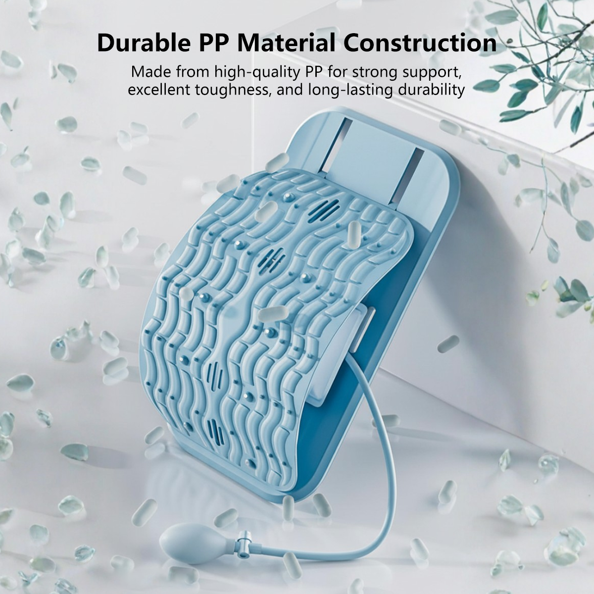 JOMO Airbag Lumbar Stretcher Dual Use Sitting and Lying Adjustable Height Air Cushion Support Ergonomic Fit