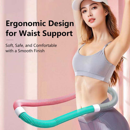 Soft Spring Hula Hoop Compact Waist Trainer Portable Exercise Ring