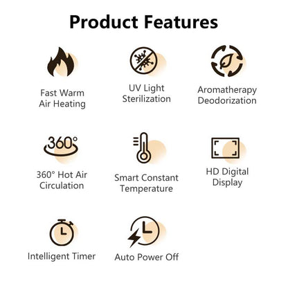 Fast Shoes Dryer Portable Electric Shoe Heater Sterilizer Sports Shoe Dryer Dehumdifier