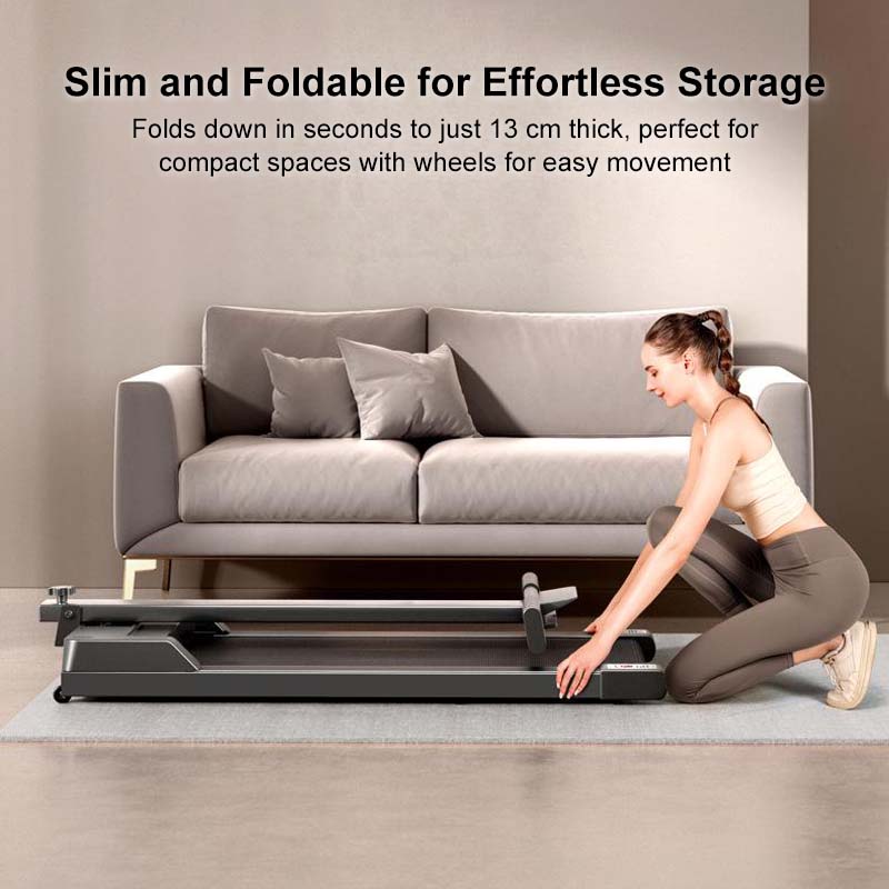 Foldable Treadmill Mini Running Walking Pad Home Gym Fitness Machine