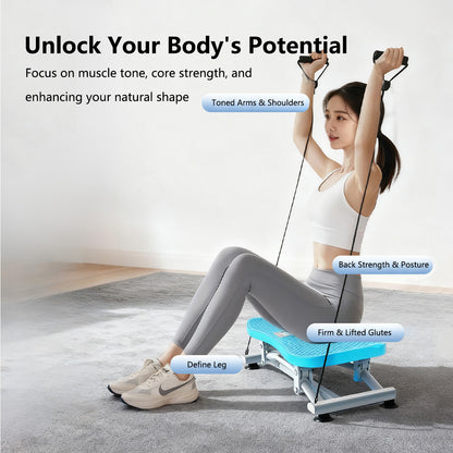 JOMO All-in-One Sliding Ski Machine Full Body Workout Machine for All Levels Silent Training