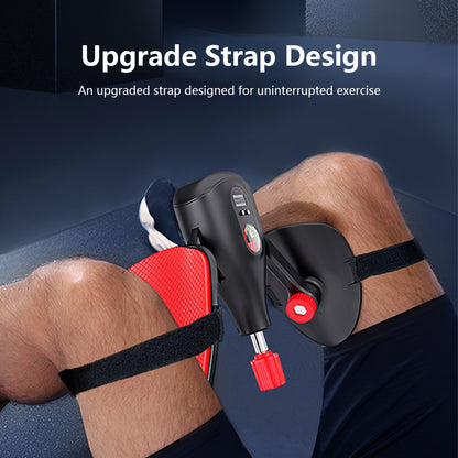 JOMO Kegel Trainer Pro 0-35kg Auto Rep Counting Adjustable Resistance Upgraded Strip Design 360 Rotation Hip Trainer