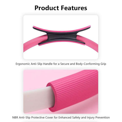✅SG Ready Stocks✅ JOMO Yoga & Pilates Training Ring Muscles Body Exercise Fitness Home Equipment