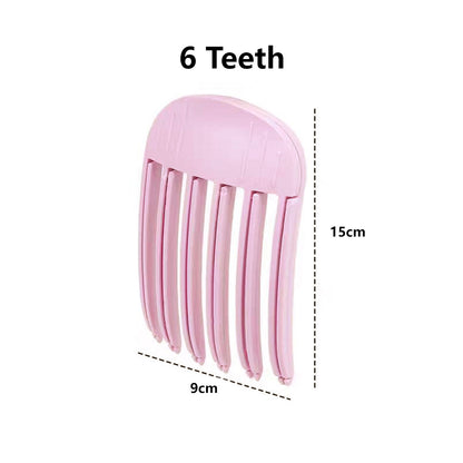 Korean Bangs Hairstyle Clip Lazy Curl Styling Volumizing Clip Curler