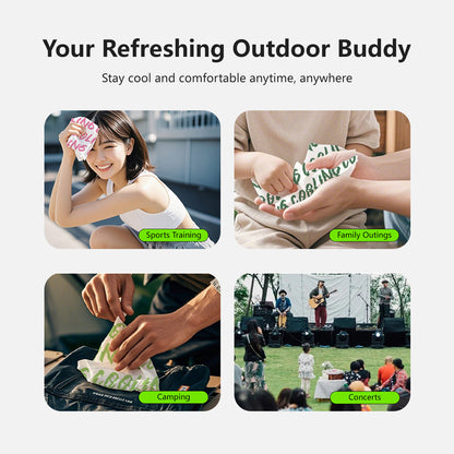 ️ Cooling Wipes Lime & Jasmine Helps with Sweat Herbal Infused Formula (1pc/pack)
