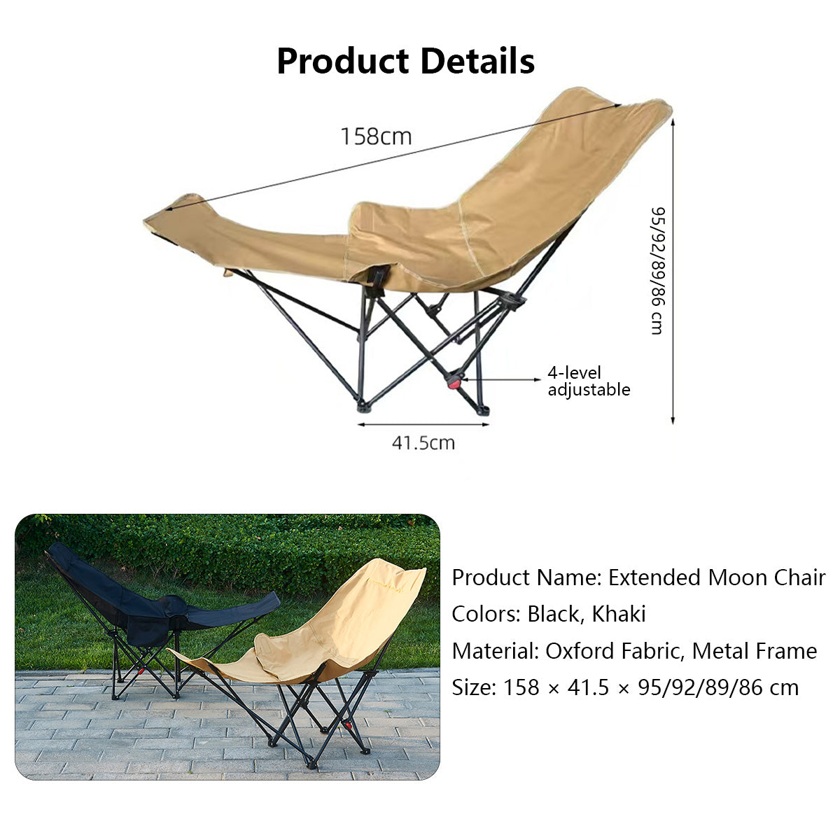 Folding Chair Bed Lounge Ease Convertible Velora Recliner Adjustable Serenity Chair Bed