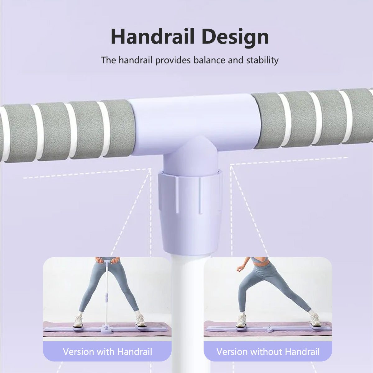 JOMO Multifunctional Split Ski Exercise Machine with Pull Rope Total Body Cardio for Home Gym