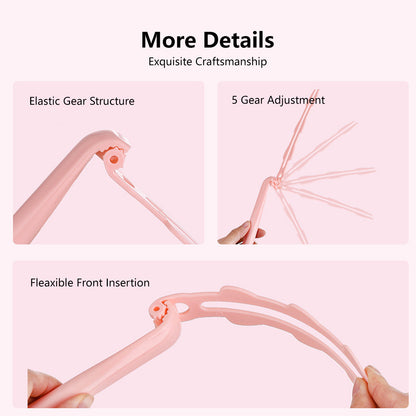 Dual-Purpose Duster with Detachable Handles Flexible Handle Extandable Handle
