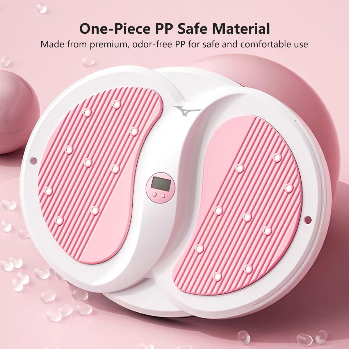 JOMO Waist Twisting Board Massage Feet and Enhance Core Strength with 3D Touch Points & Anti-Slip Base