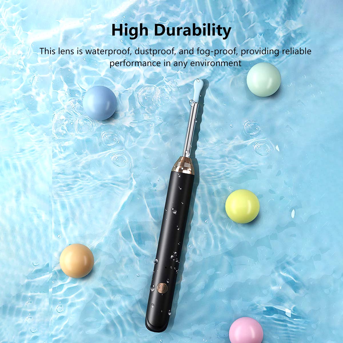 High Quality Smart Visual Ear Cleaner Earpick Built-in Battery Silicone Material High Precision Camera