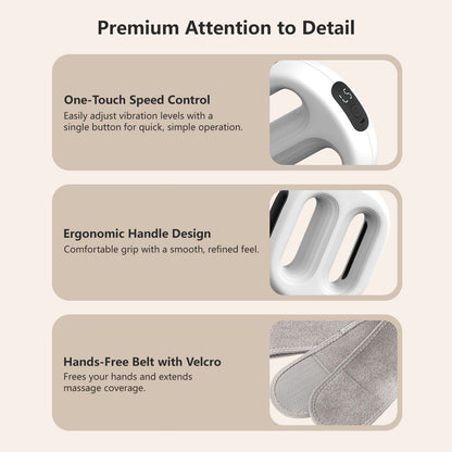 JOMO Heated Fascia Massage Ring Muscle Relaxation High-Frequency Vibration 筋膜环 | JOMO Singapore